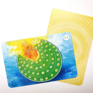 Kartenset mit intuitiven Kunstkarten, inspiriert vom Seelenplan-Reading, für den Kunstshop